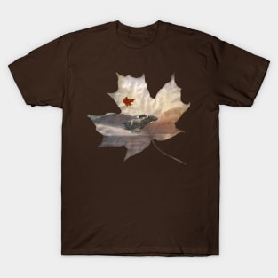 Leaf on the Wind No Shadow T-Shirt